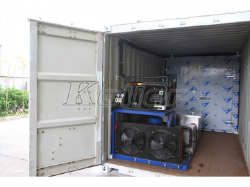 Containerized Ice Block Plant
